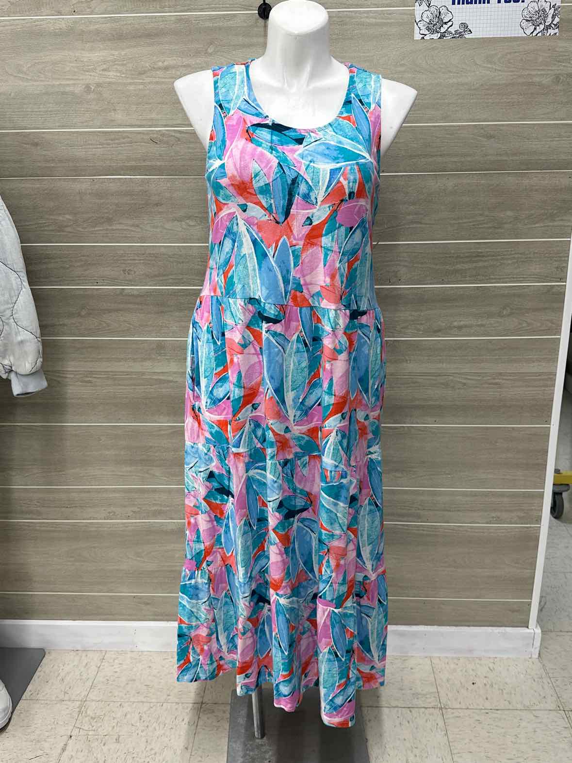 D & Co Blue Womens Women Size 12/14 Dress