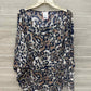 White Birch Size XL Brown Womens Shirt