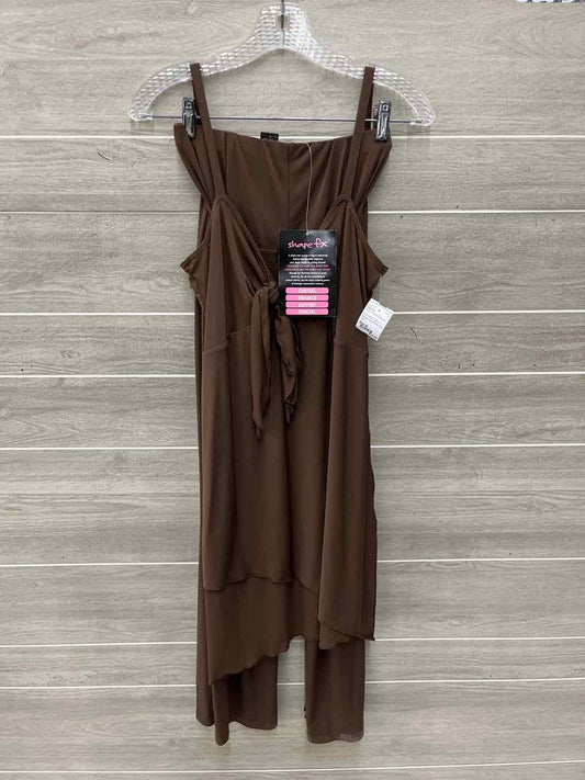 Shape FX Size M Brown Womens Pant Set