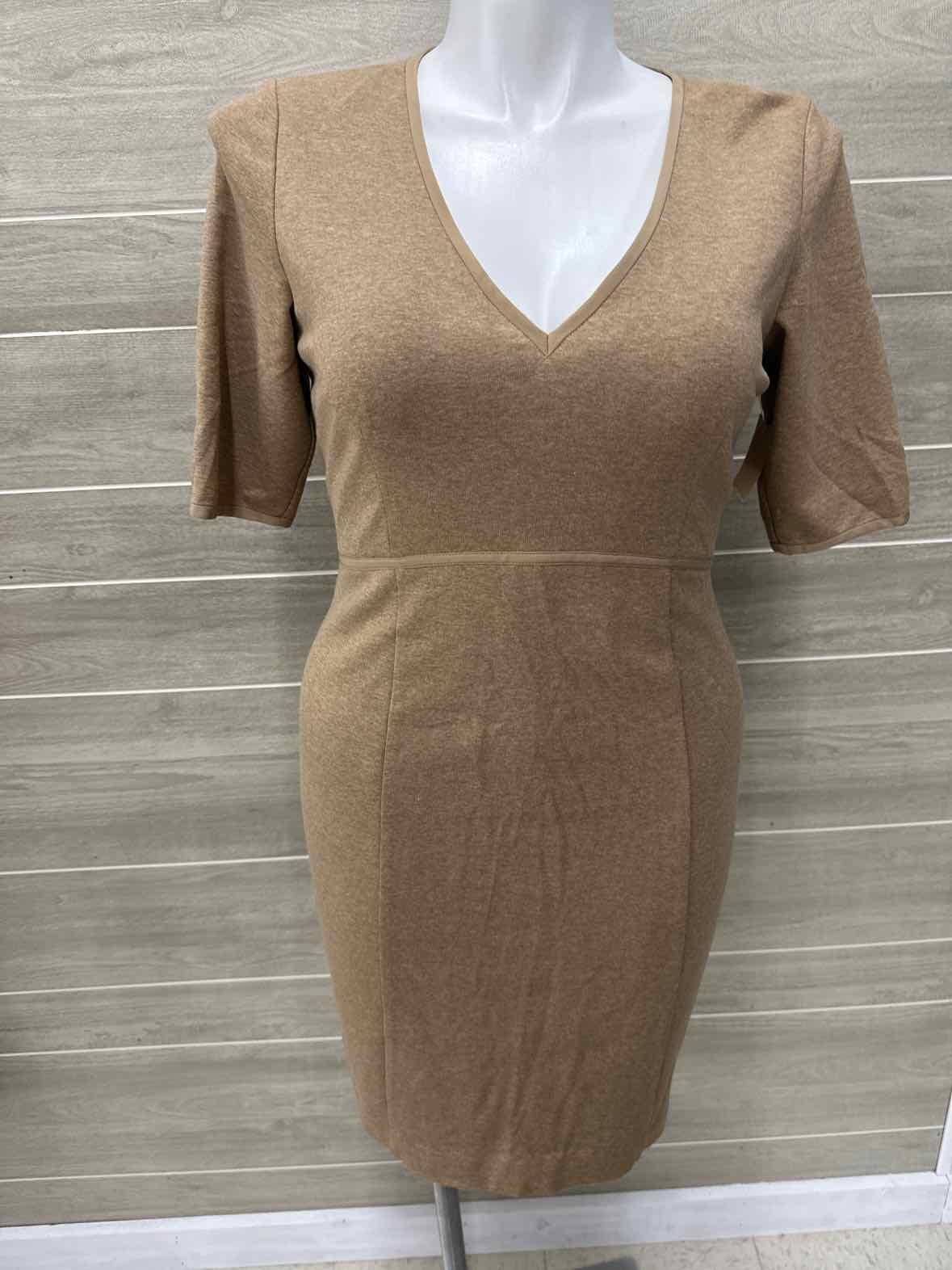 Trina Turk Beige Womens Size 12 Dress