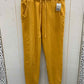 Mustard Womens Size Small Pants