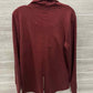 Size M Burgundy Womens Shirt
