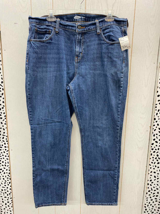 Old Navy Blue Womens Size 14 Jeans