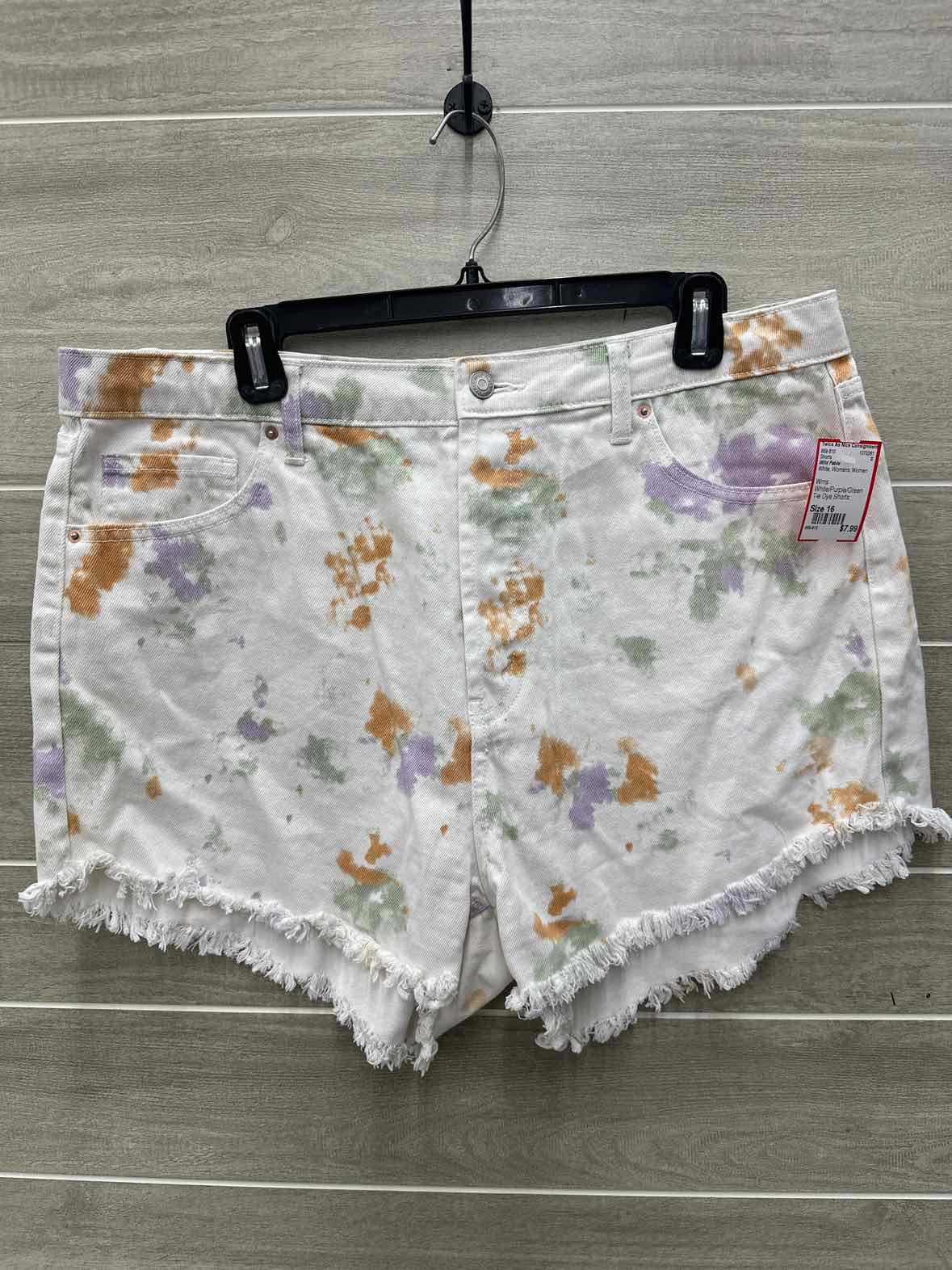 Wild Fable Size 16 White Womens Shorts