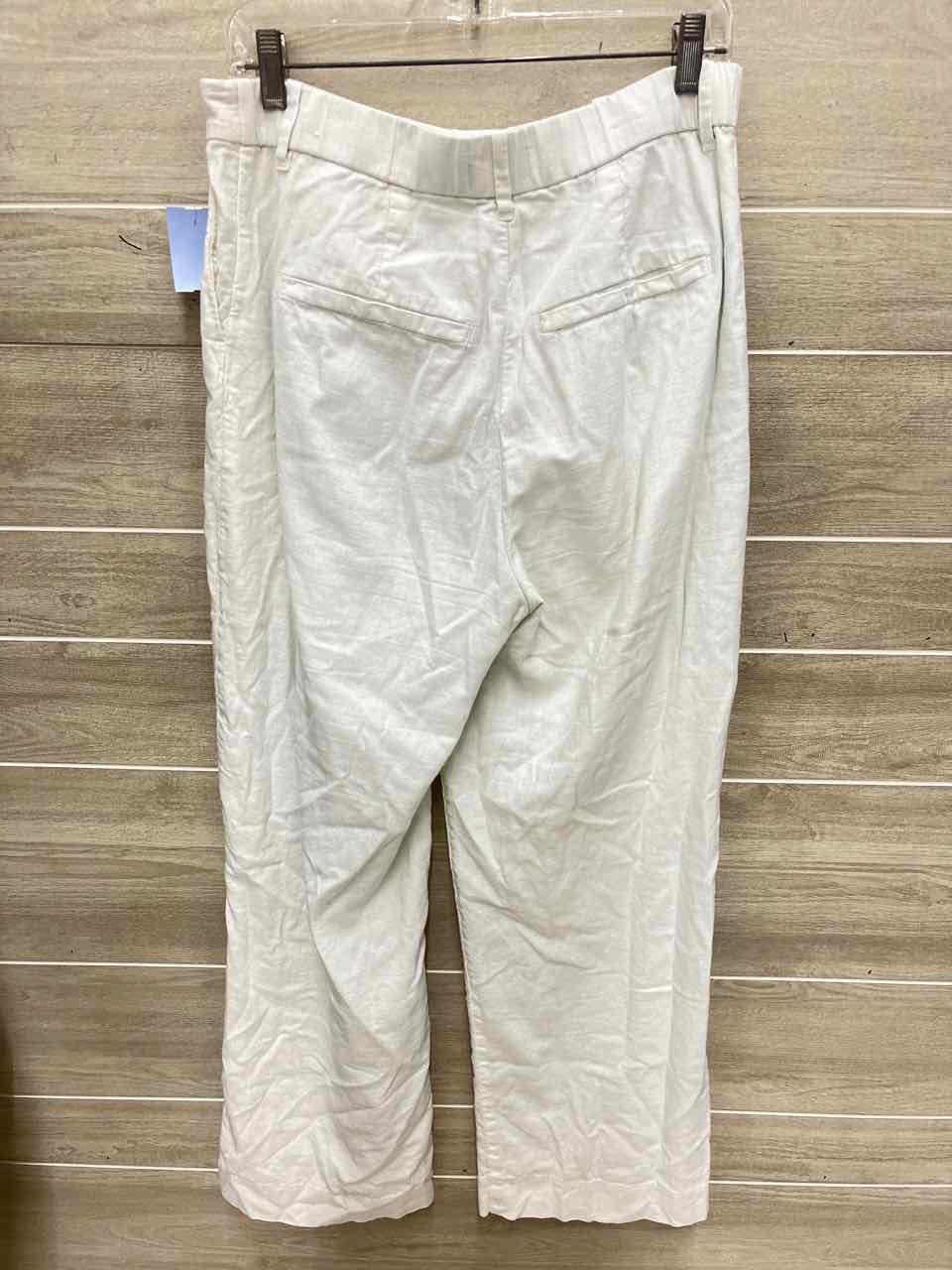 Abercrombie & Fitch Size 12 Tall White Womens Pants