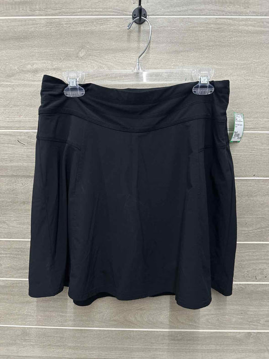 Athleta Size 8 Black Womens Skirt