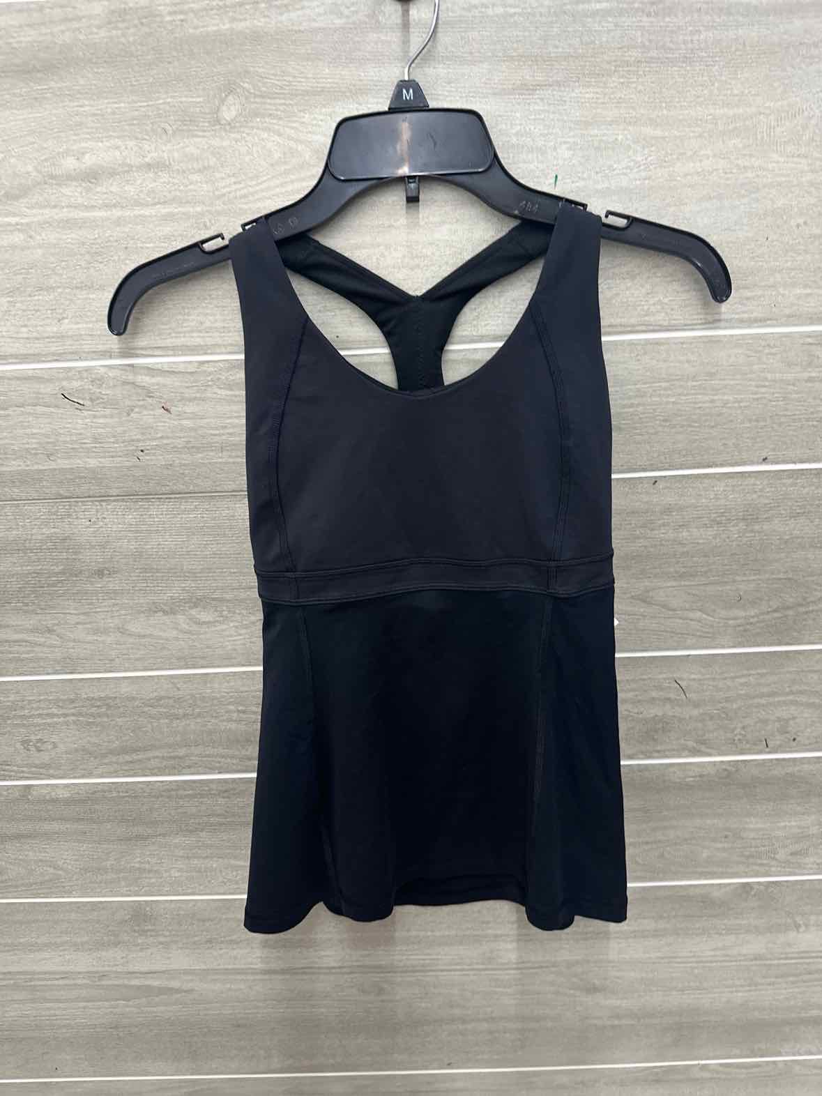 Lululemon Size 4 Black Womens Tank Top
