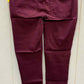 Maurices Burgundy Womens Size 8/10 Pants