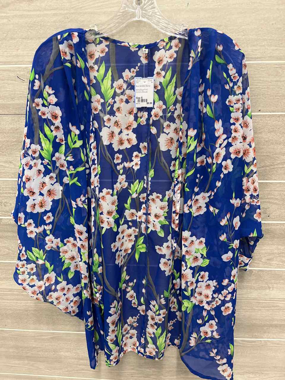 Size S Blue Womens Shirt
