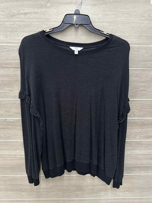 Time & Tru Black Womens Women Size 22 Shirt