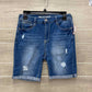 WallFlower Blue Womens Women Size 10/12 Shorts