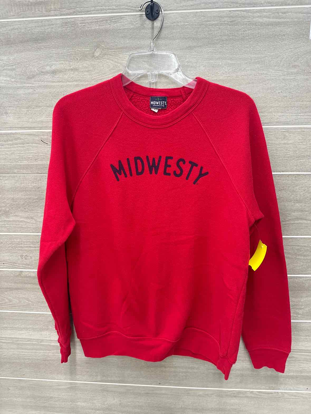 Midwesty Size M Red Womens Sweatshirt
