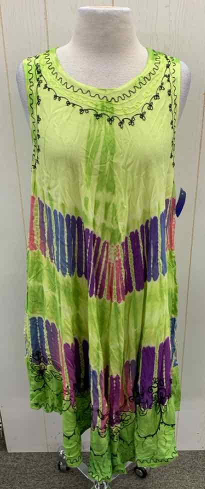 Green Womens Size 10/12 Dress