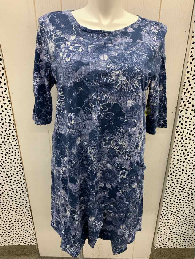 Pure Jill Blue Womens Size 14/16 Dress