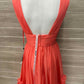 MAC DUGGAL Size 10 Coral Womens Gown/Evening Wear