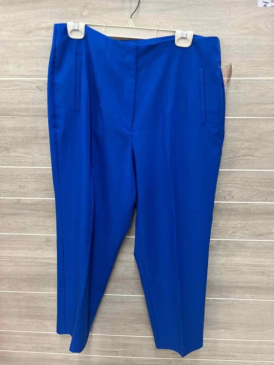 INC Size 16 Blue Womens Pants