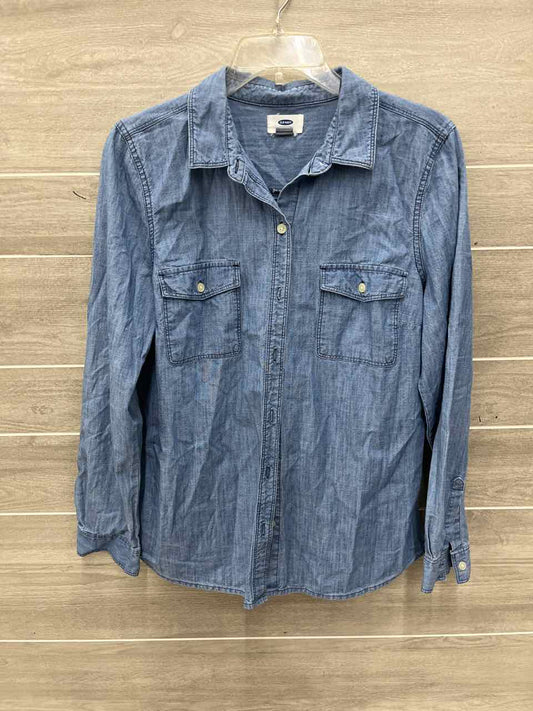 Old Navy Size S Blue Womens Shirt