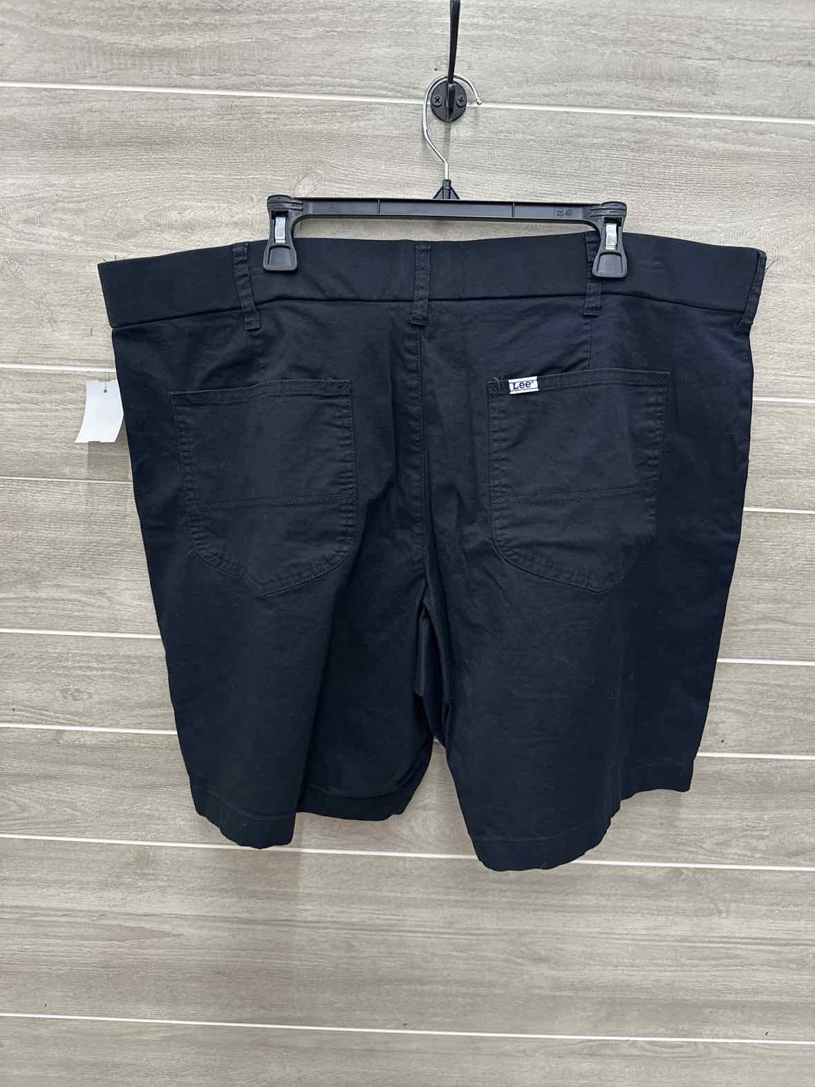 Lee Size 22W Black Plus Shorts