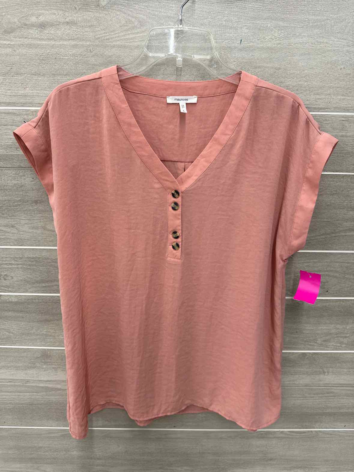 Maurices Size L Pink Womens Shirt