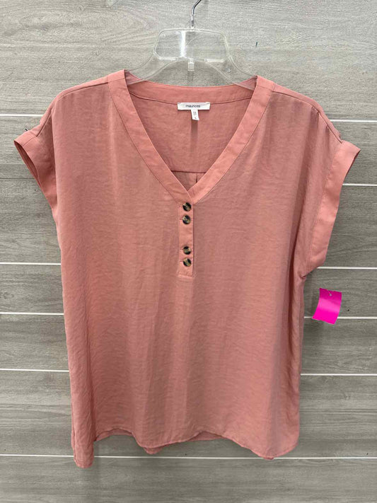 Maurices Size L Pink Womens Shirt