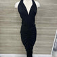 ZARA Size 4/6 Black Womens Dress
