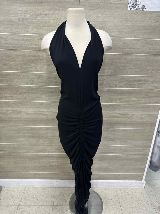 ZARA Size 4/6 Black Womens Dress