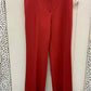 Chico's Red Womens Size 10 Pants