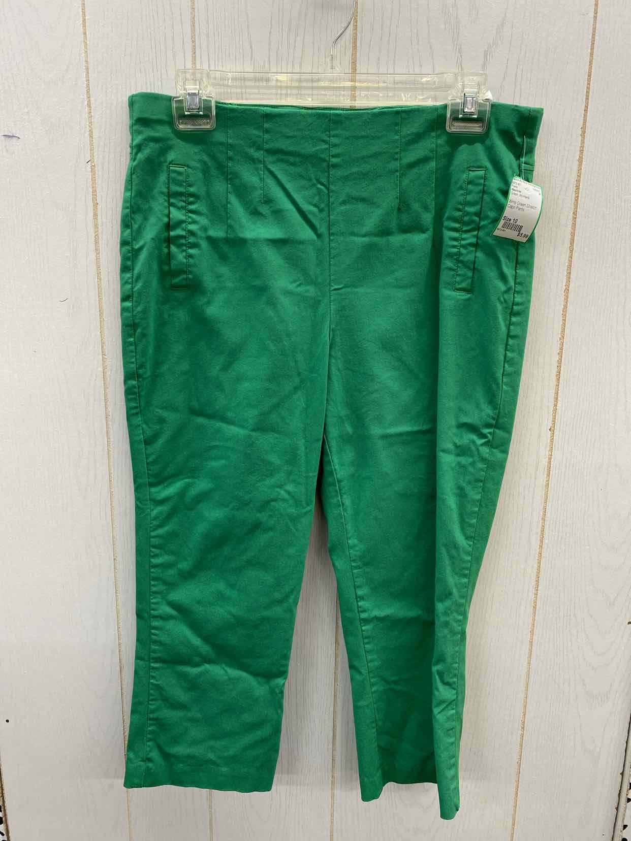 Maurices Green Womens Size 10 Pants