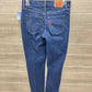 Levis Size 6 Blue Womens Jeans