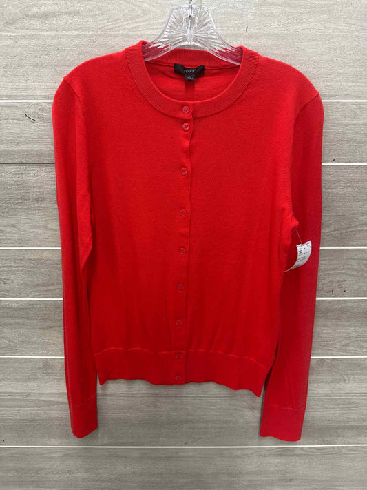 J Crew Size M Red Womens Sweater