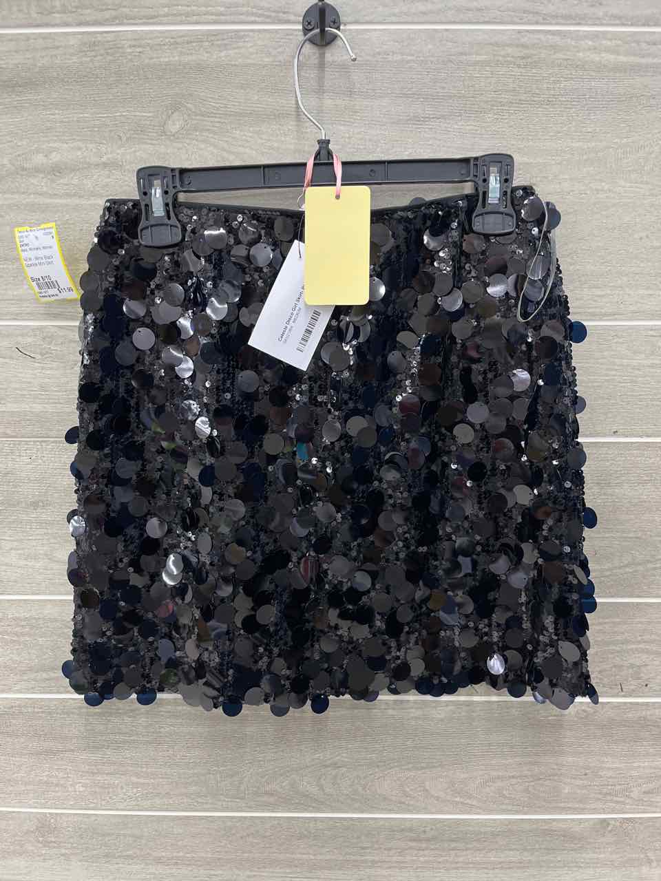 ENTRO Size 8/10 Black Womens Skirt