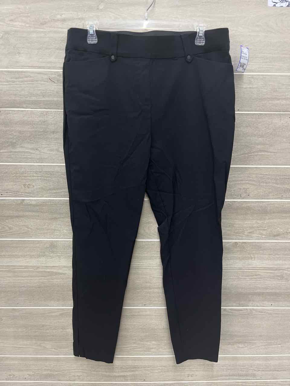 Maurices Size 12 Short Black Petite Pants
