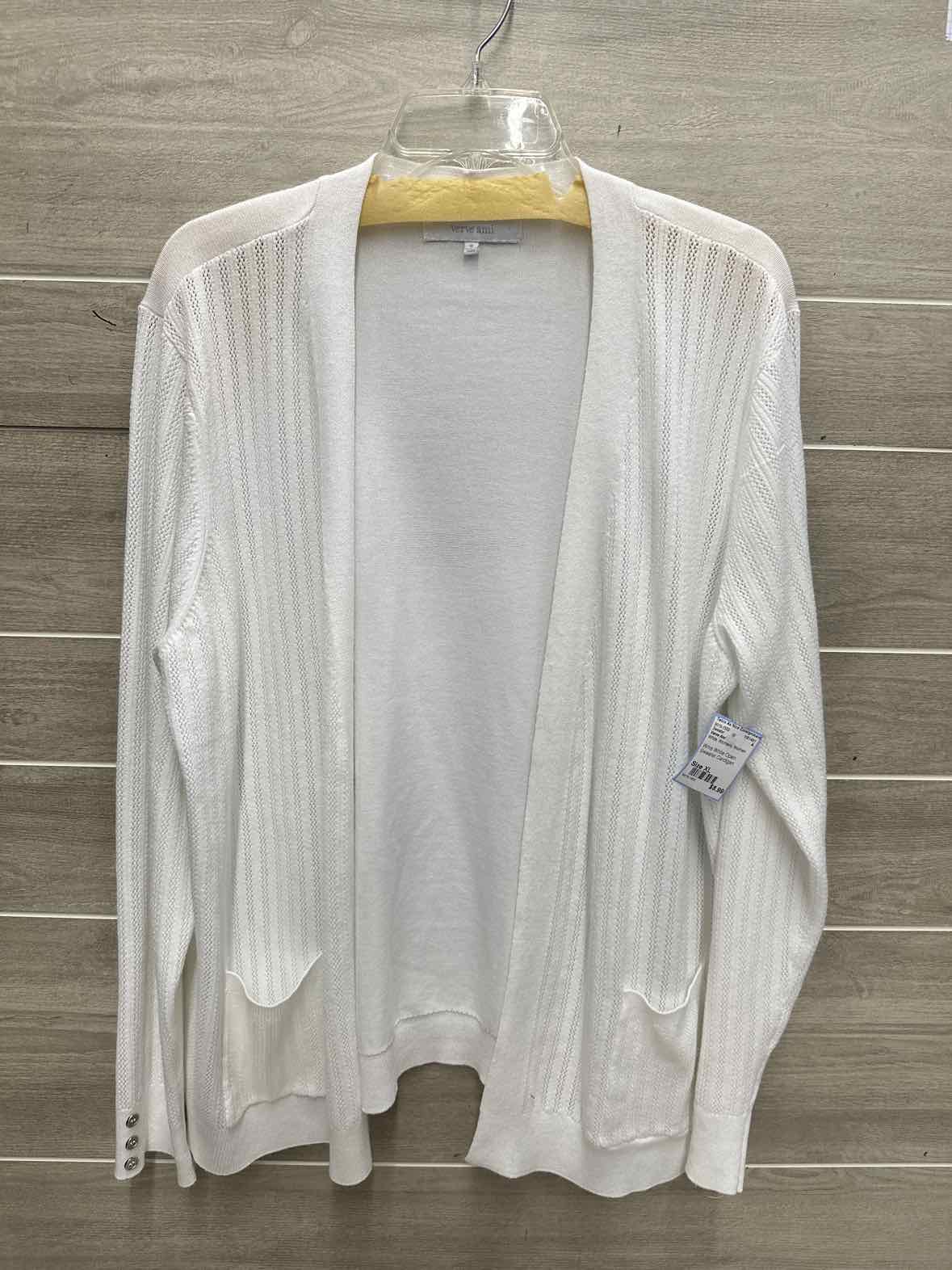 Verve Ami Size XL White Womens Sweater