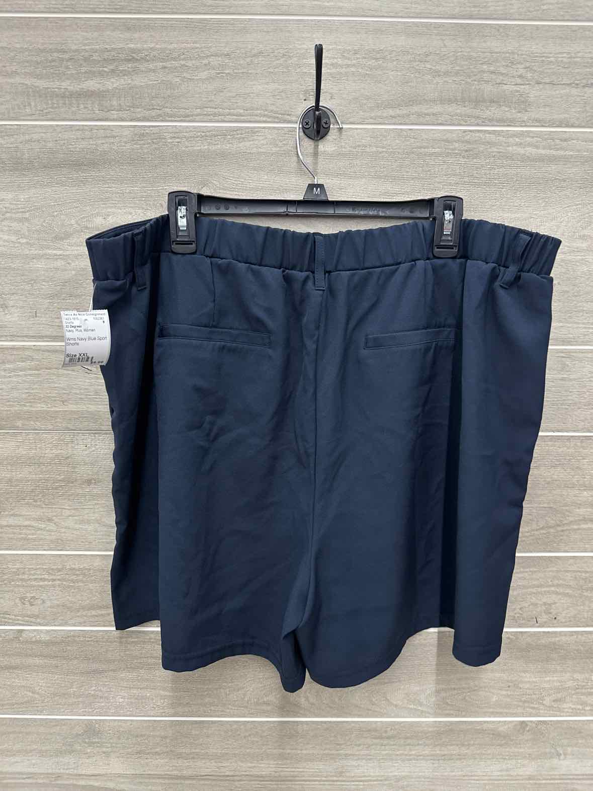 32 Degrees Size XXL Navy Plus Shorts