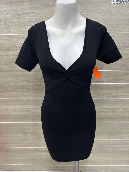 AQUA Size S Black Womens Dress