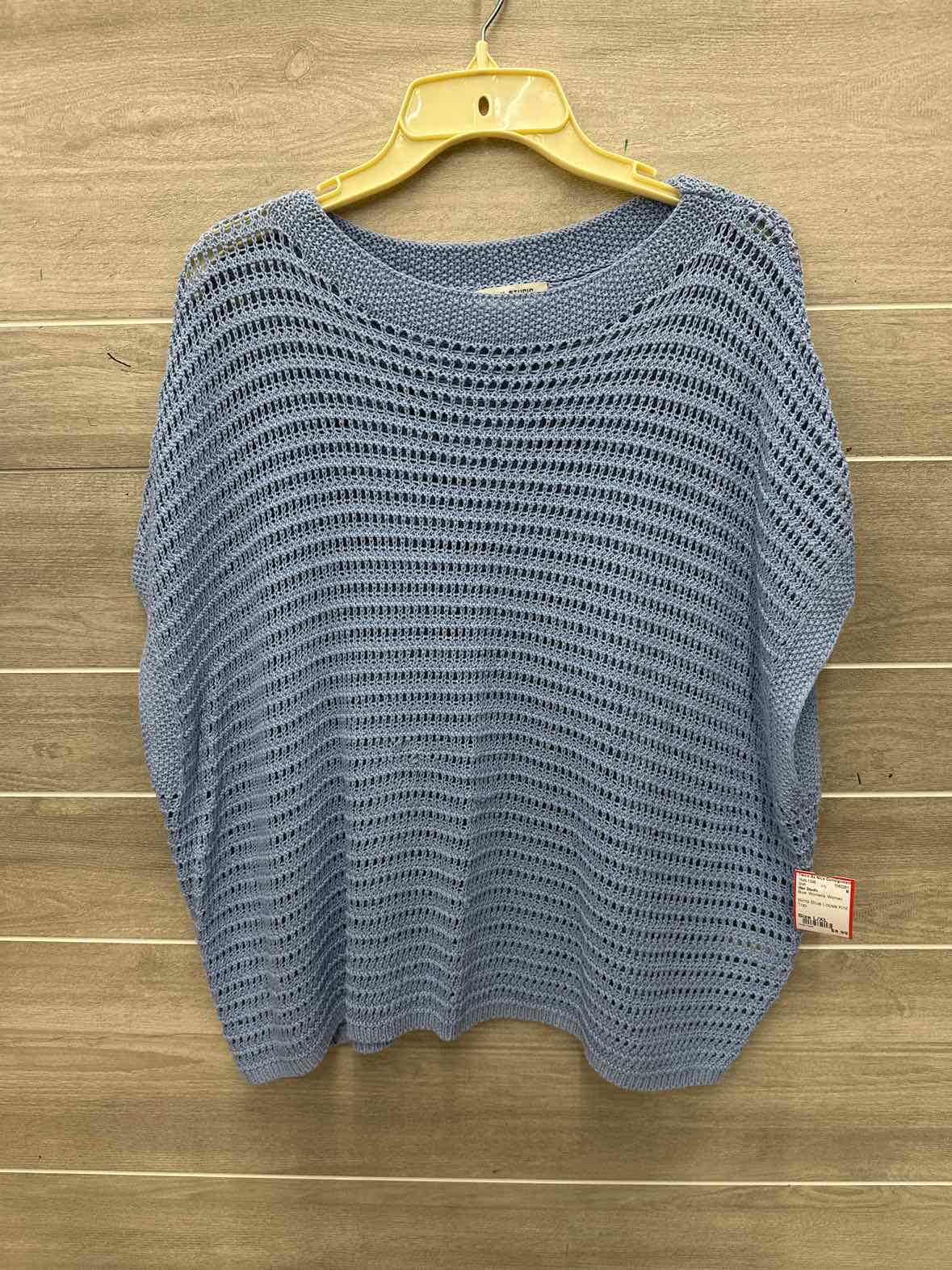 Max Studio Size L/XL Blue Womens Shirt