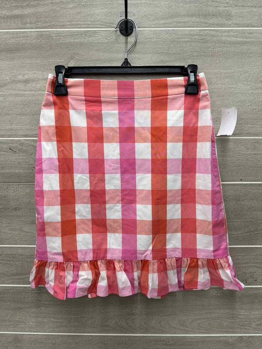 J Crew Size 0 Pink Womens Skirt