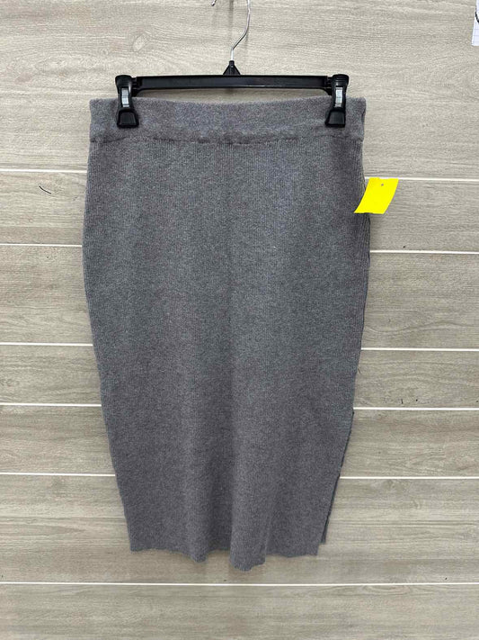 Size 12 Gray Womens Skirt