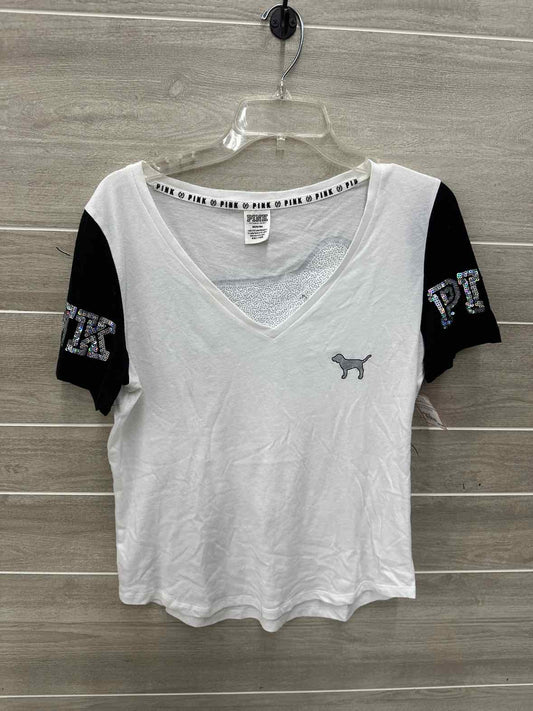 PINK Black Womens Women Size M Shirt