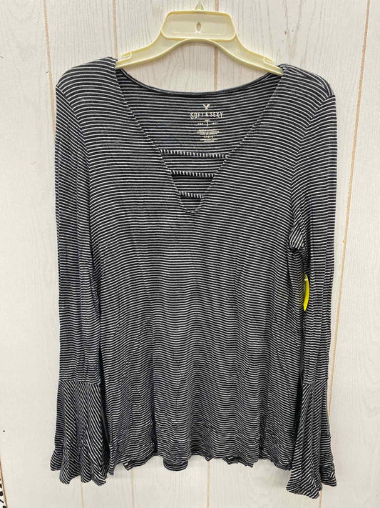 American Eagle Black Womens Size L Shirt