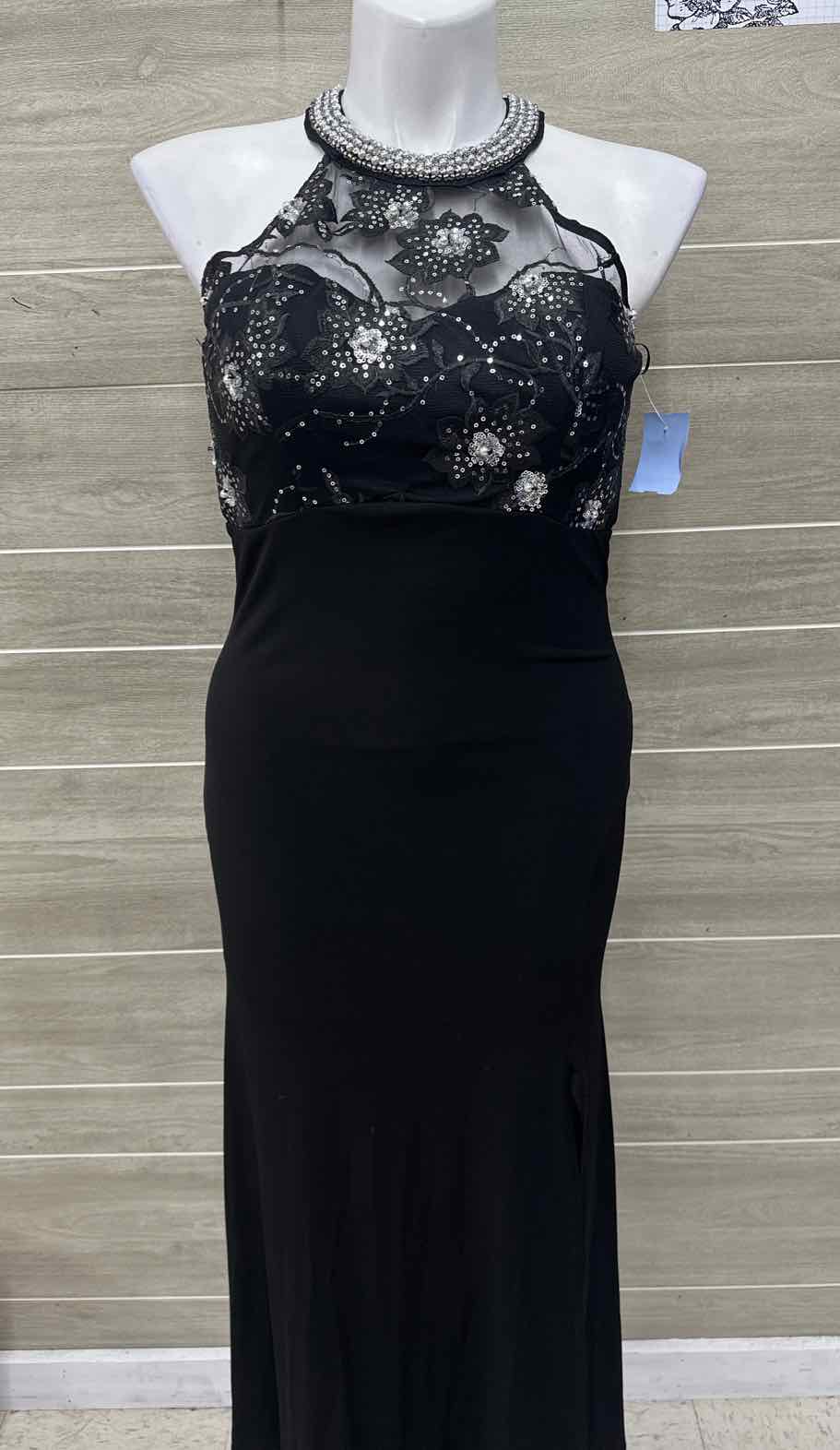 My Michelle Size 10/12 Black Womens Gown/Evening Wear