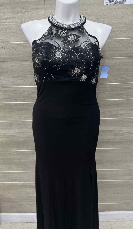 My Michelle Size 10/12 Black Womens Gown/Evening Wear
