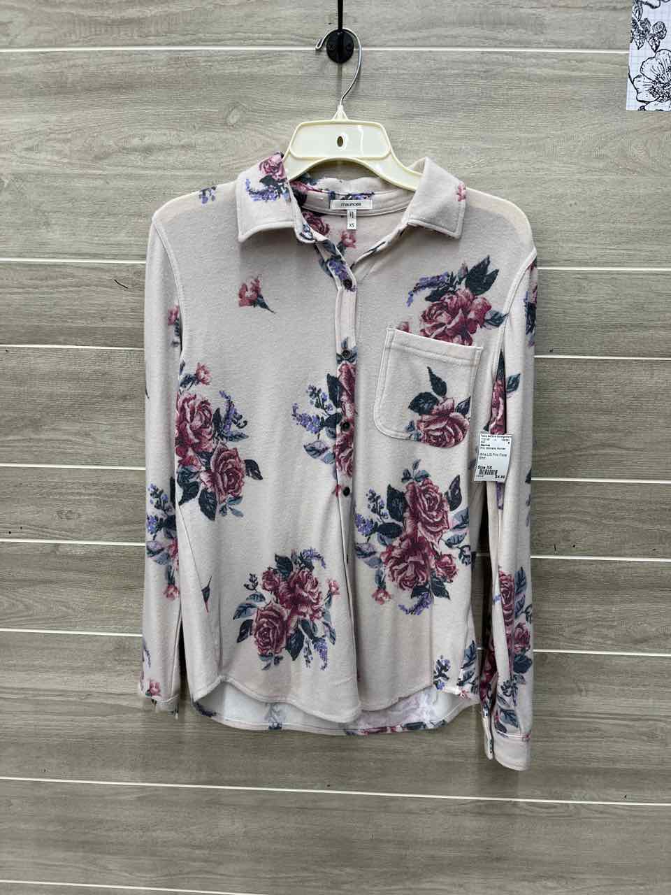 Maurices Pink Womens Women Size XS Shirt