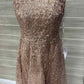MAC DUGGAL Size 6 Gold Womens Gown/Evening Wear
