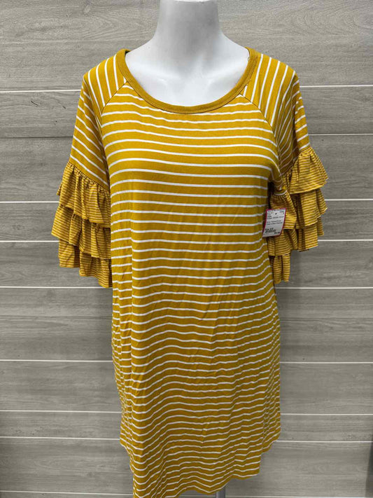 Umgee Size 6/8 Mustard Womens Dress