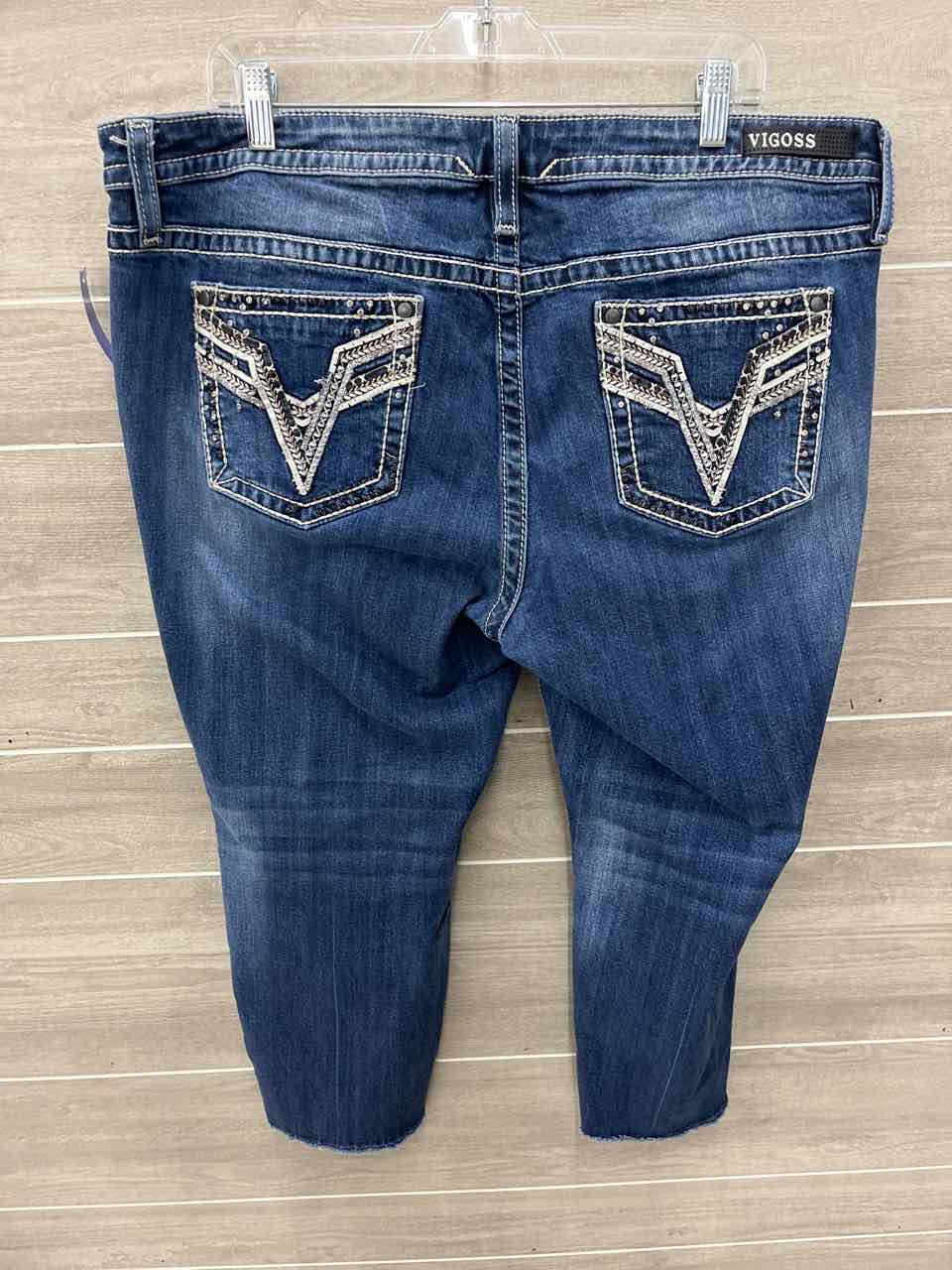 Vigoss Size 20 Blue Womens Jeans