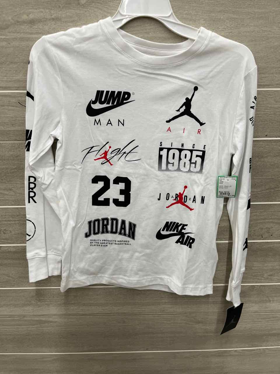 Jordan Boys Size 10/12 Shirt