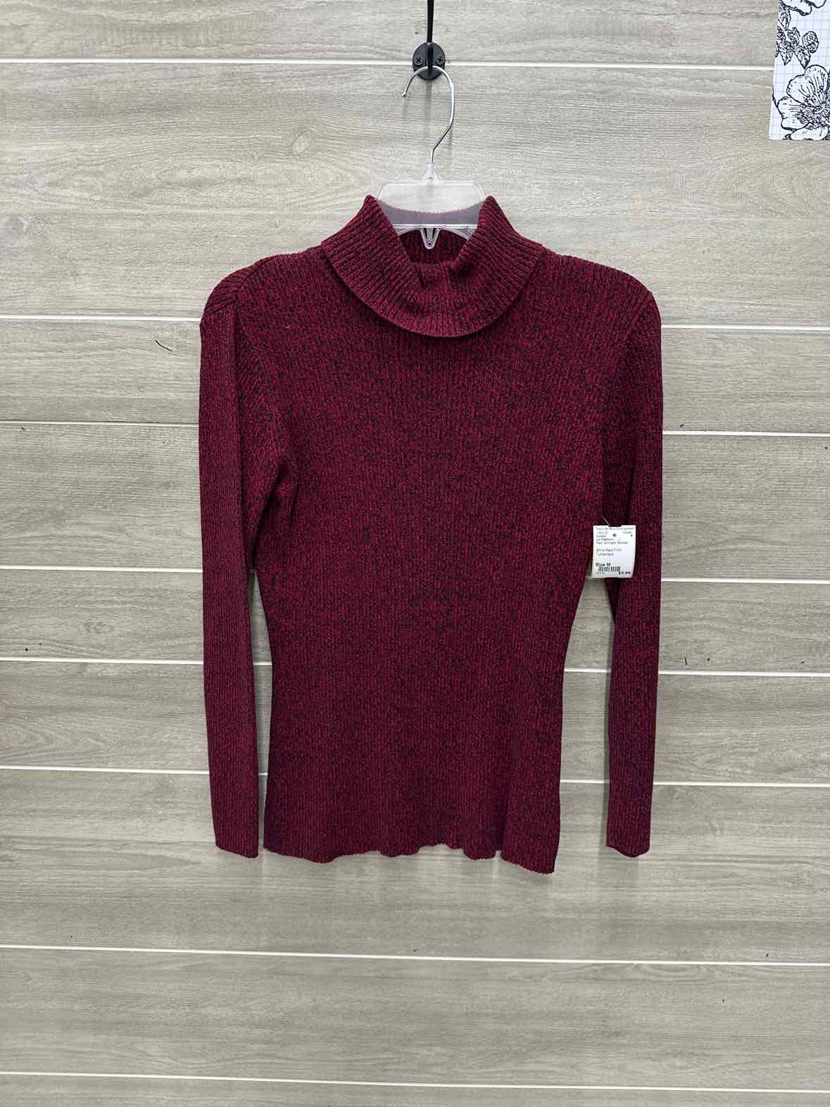 Liz Claiborne Size M Red Womens Sweater