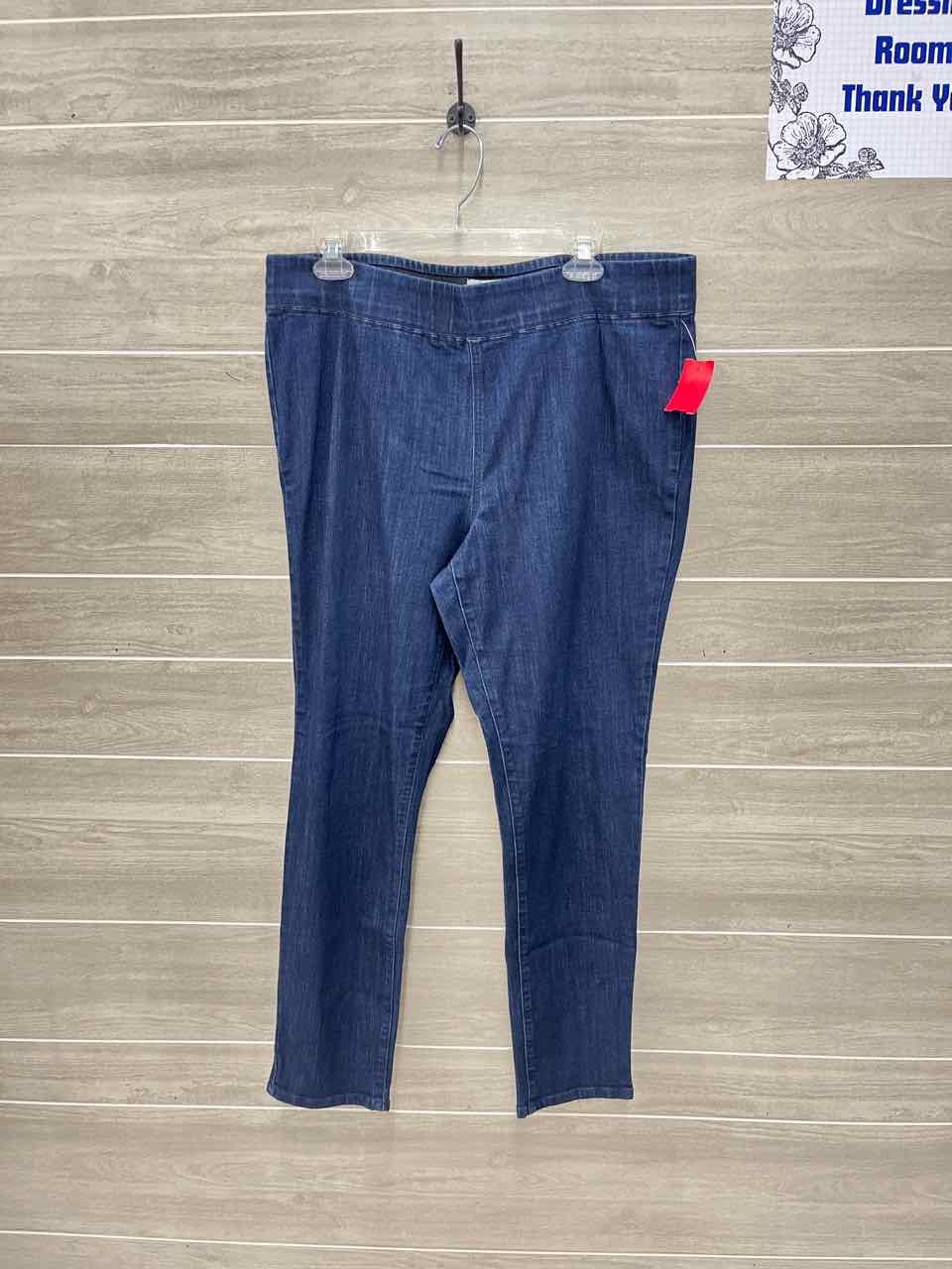 SJB Blue Womens Women Size 16 Jeans