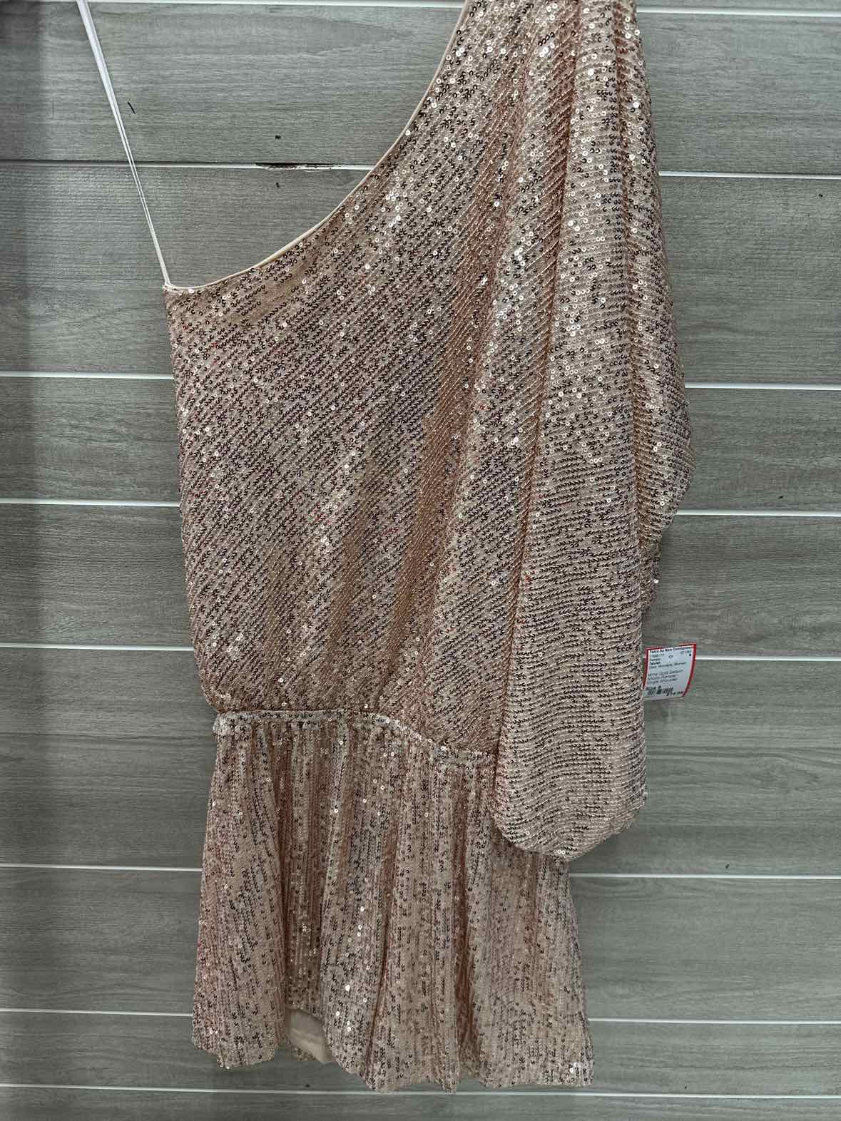 Talulah Size 6 Gold Womens Romper